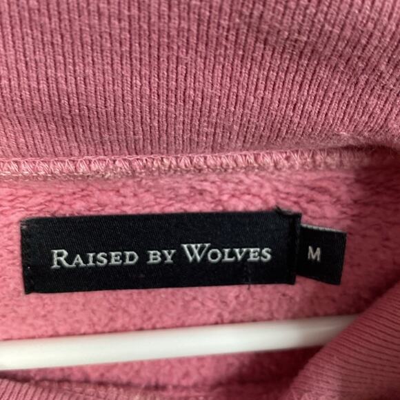 RAISED BY WOLVES Menthol Hoodie Mauve Men's Medium - Picture 5 of 7